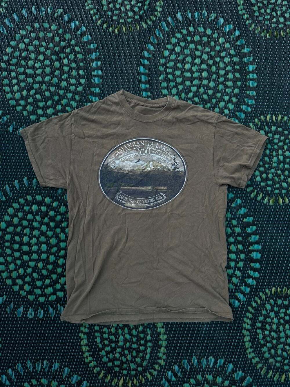 Manzanita Lake Lassen Volcanic National Park T-Shirt